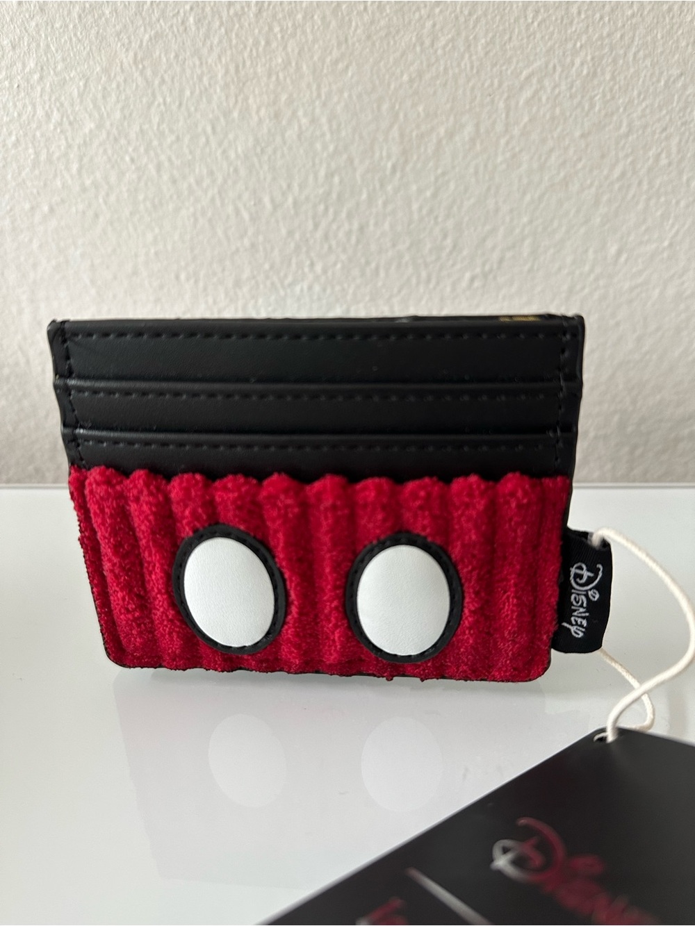 Disney Red & Black Mickey Card Holder